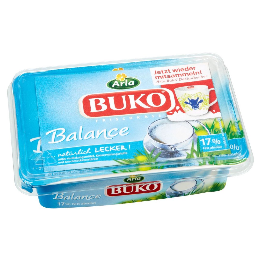 Buko - Balance Natur 17 % Fett - 1 x 200 g Packung