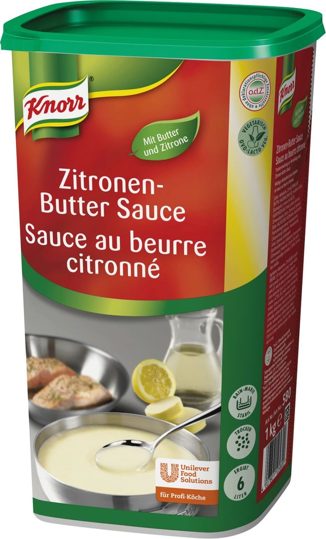 Knorr - Zitronen Butter Sauce - 1 kg Becher
