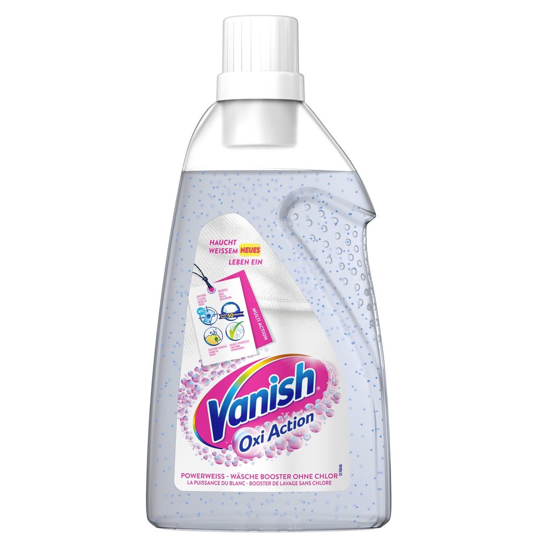 Vanish Oxi Action Fleckenentferner Gel White - 1,5 l Flasche