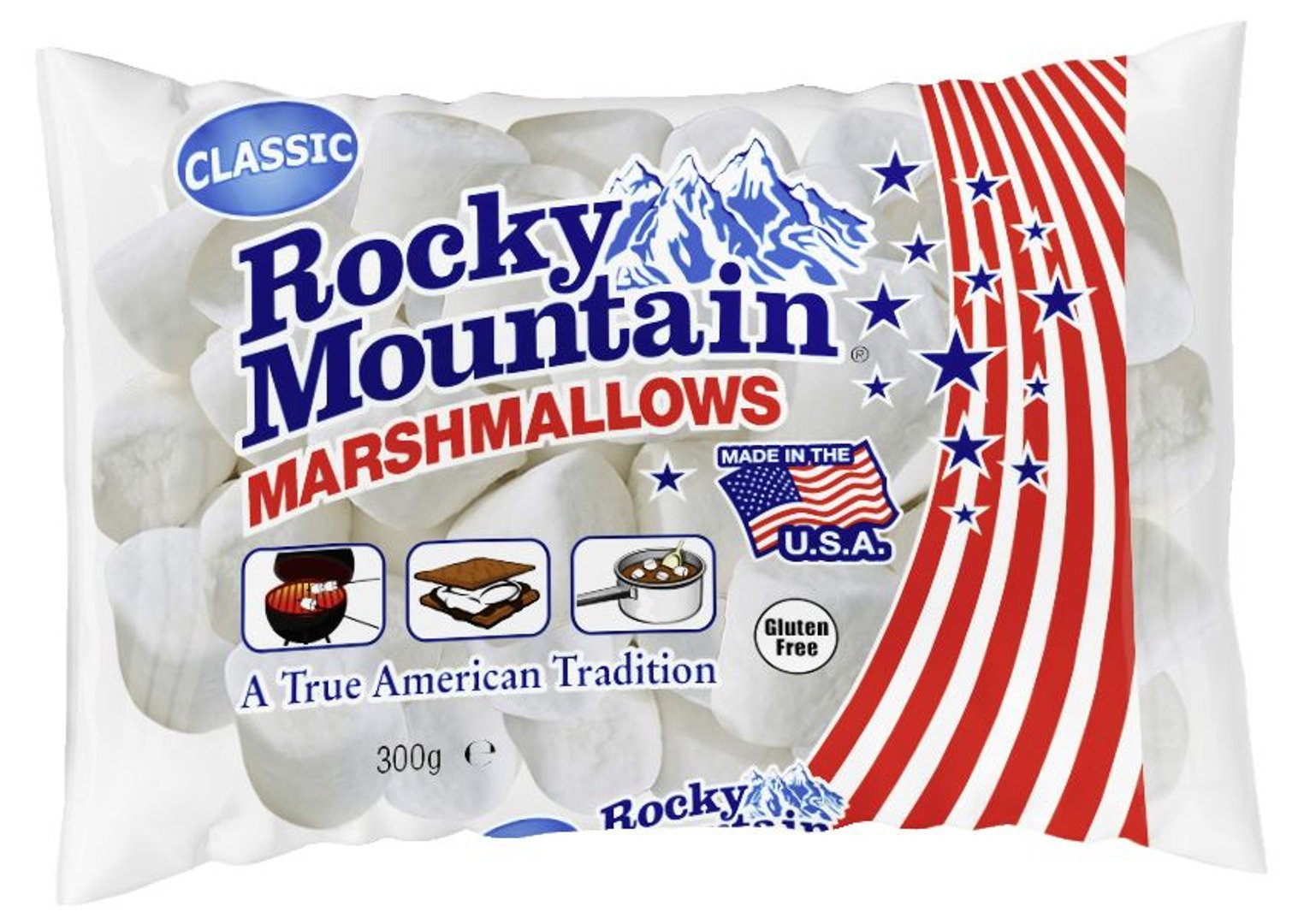 Rocky Mountain - Marshmallows Classic 24 x 300 g Beutel