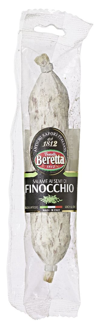 Beretta Antichi Sapori 1812 - Italienische Fenchel Salami - 120 g Packung