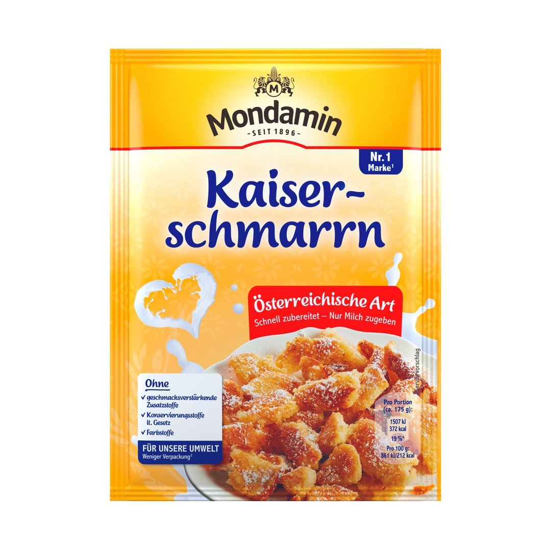 Mondamin - Kaiserschmarn Österreichische Art 2 - 3 Portionen 135 g Beutel