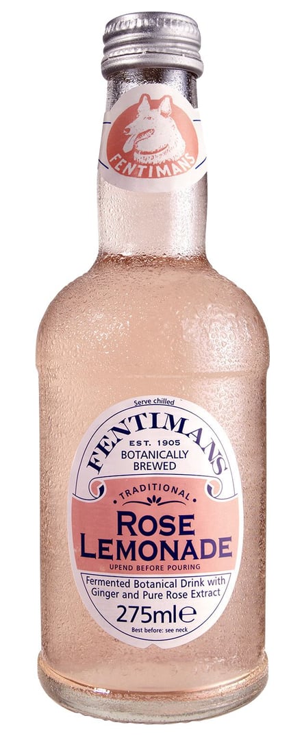 Fentimans - Rose Lemonade Glas - 12 x 0,28 l Flaschen