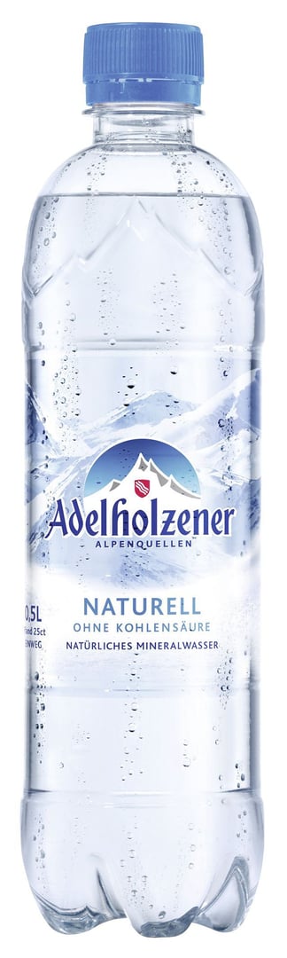 Adelholzener - Mineralwasser Naturelle 18 x 0,5 l Flaschen