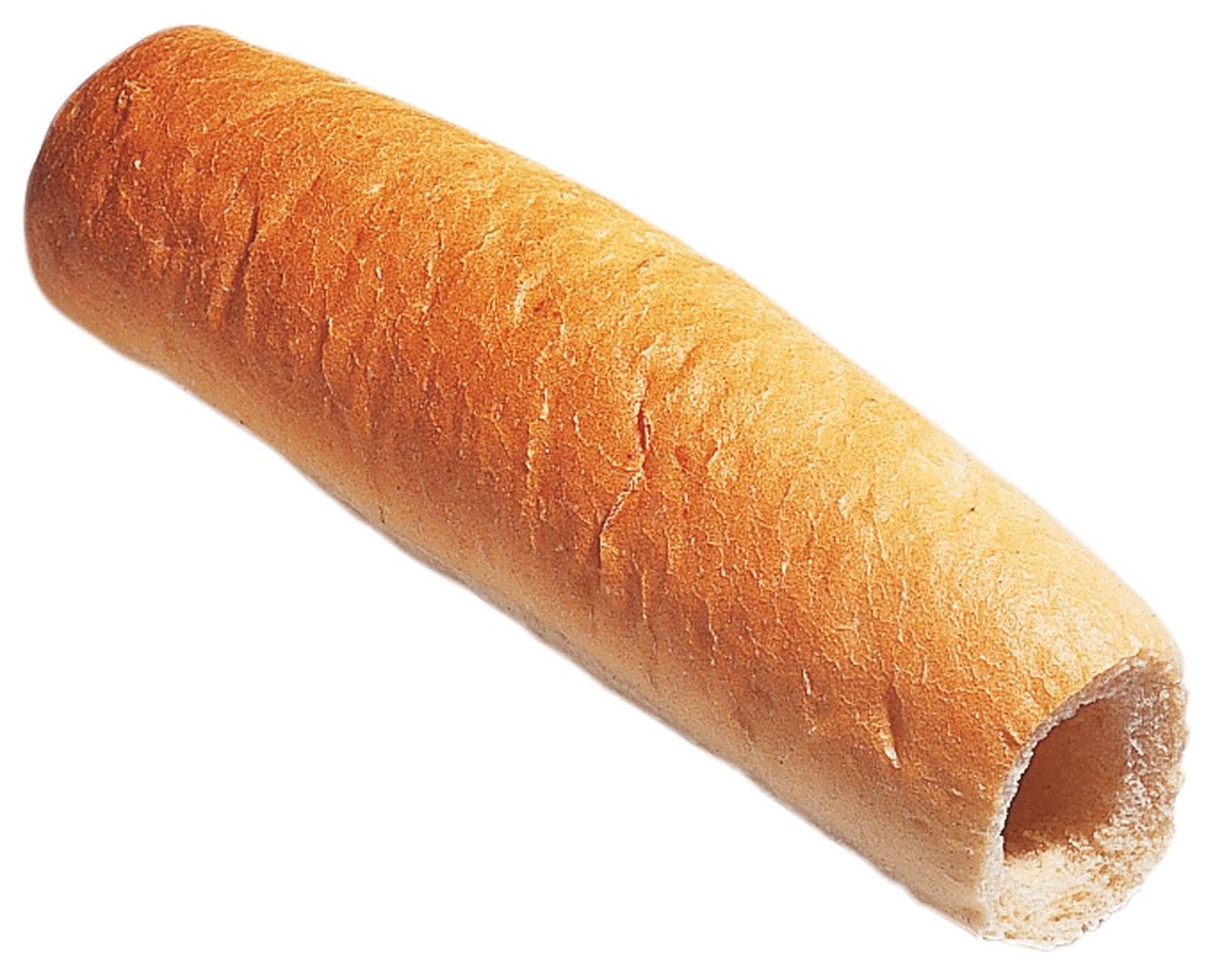 Edna - Hot Dog-Brötchen mit Loch fertig gebacken, tiefgefroren 40 Stück à ca. 60 g - 2 kg Karton