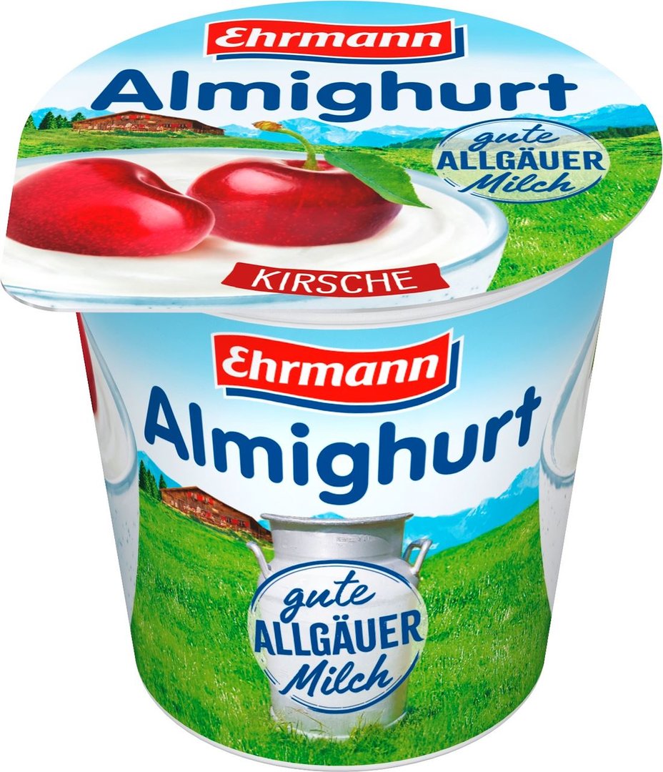 Almighurt - Fruchtjoghurt Kirsche 3,8 % Fett gekühlt - 150 g Becher