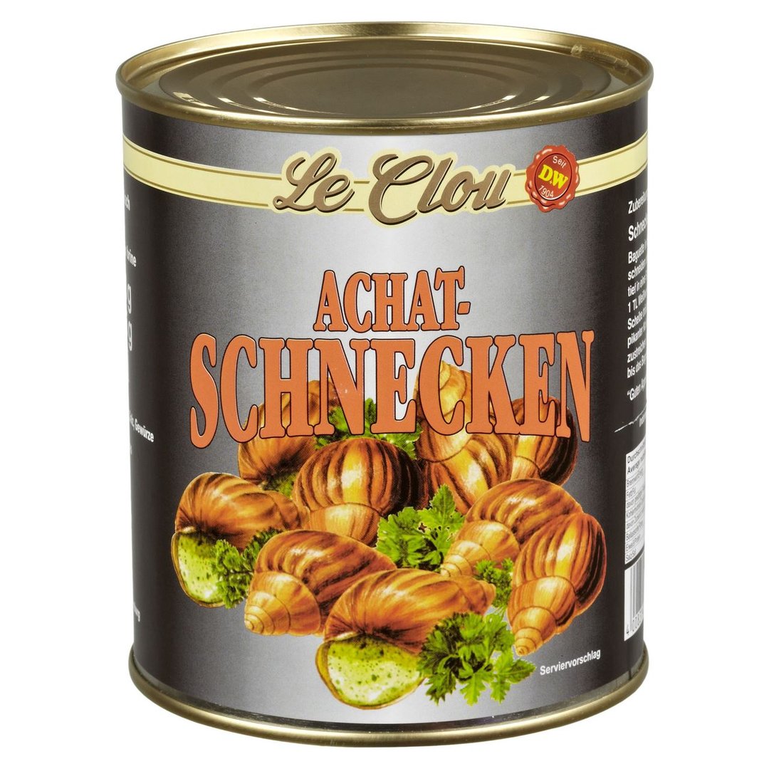 Le Clou - Achatschnecken 120 Stück - 850 ml Dose