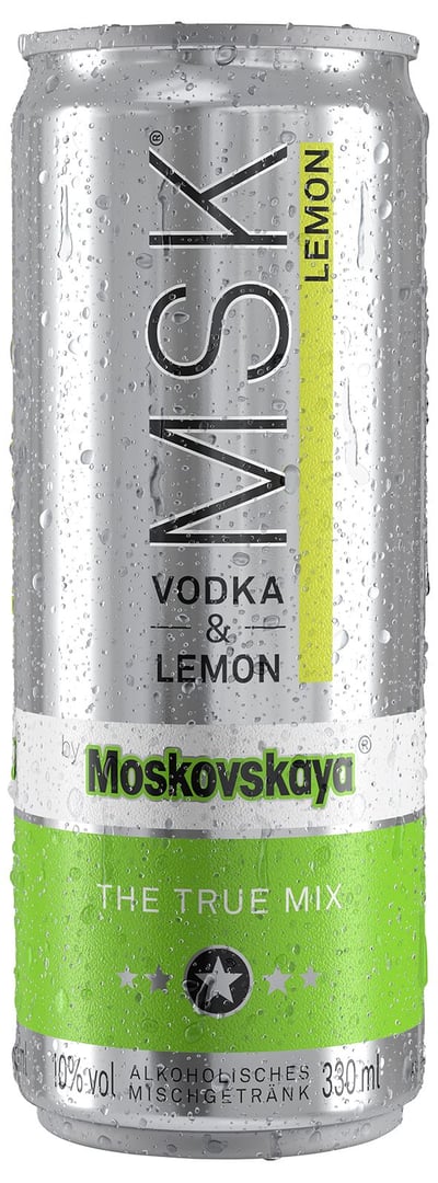 Moskovskaya - Vodka & Lemon 10 % Vol. - 0,33 l Dose