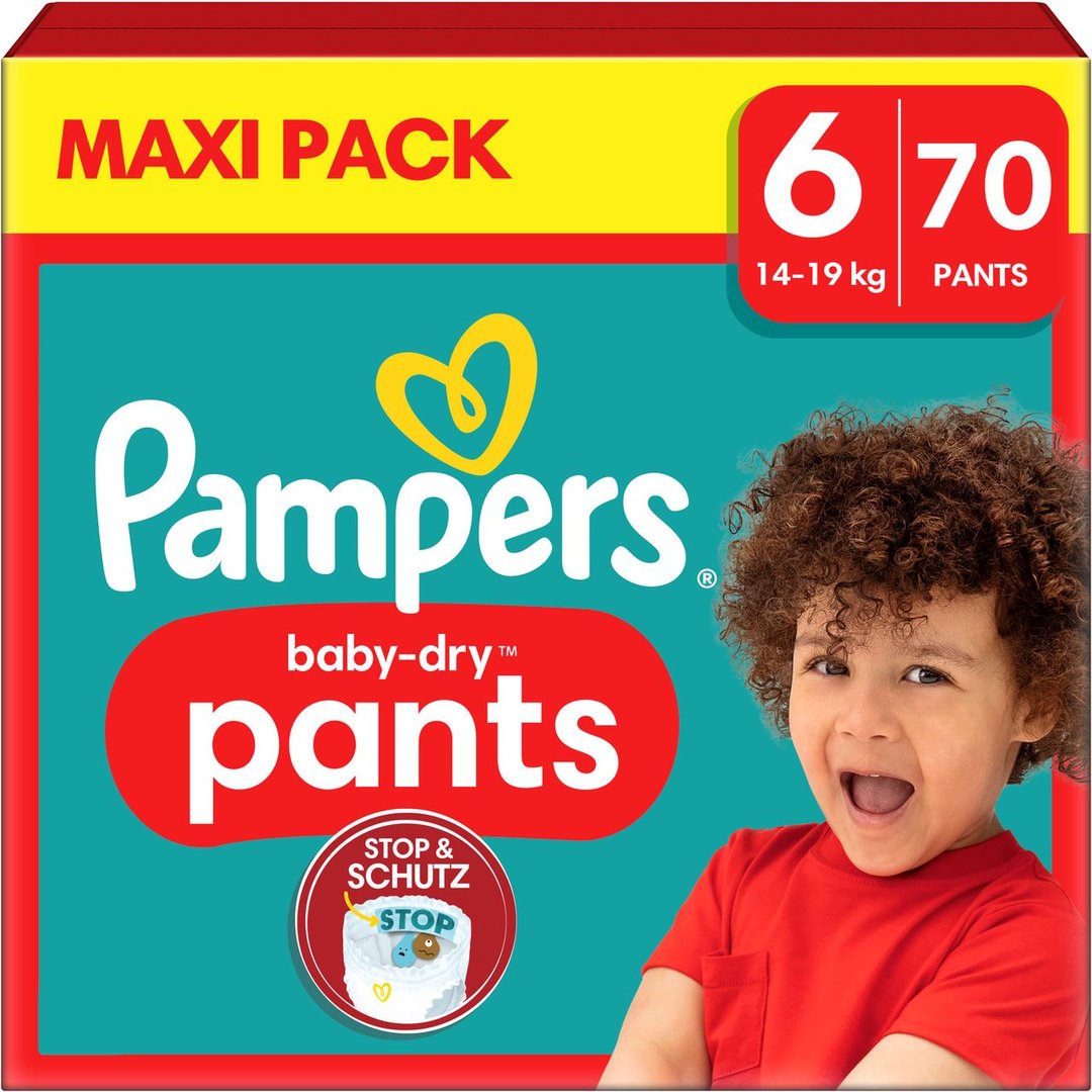 Pampers baby-dry pants Maxi Pack Gr.6 14-19 kg