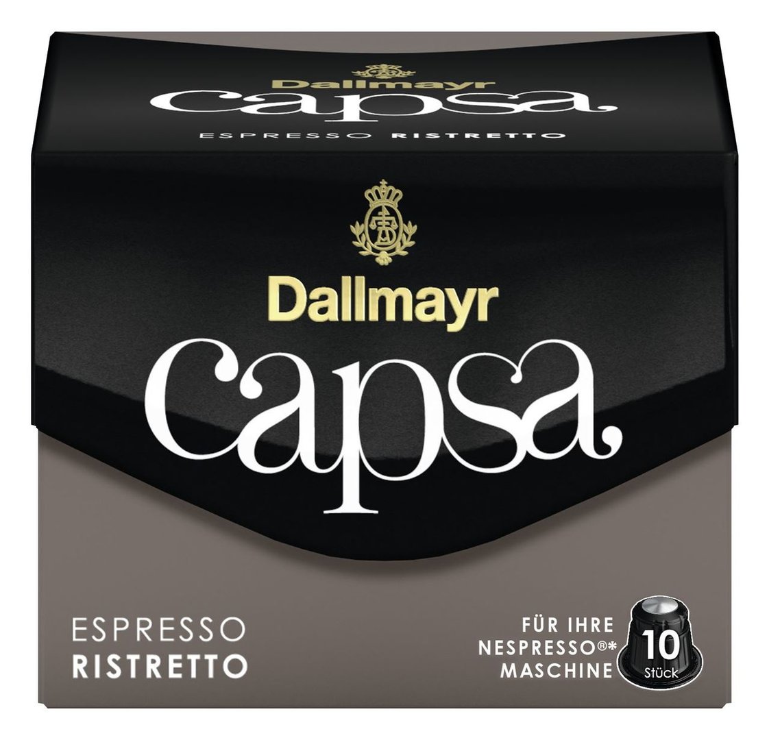 Dallmayr - Capsa Espresso Ristretto 10 Kapseln - 56 g Packung