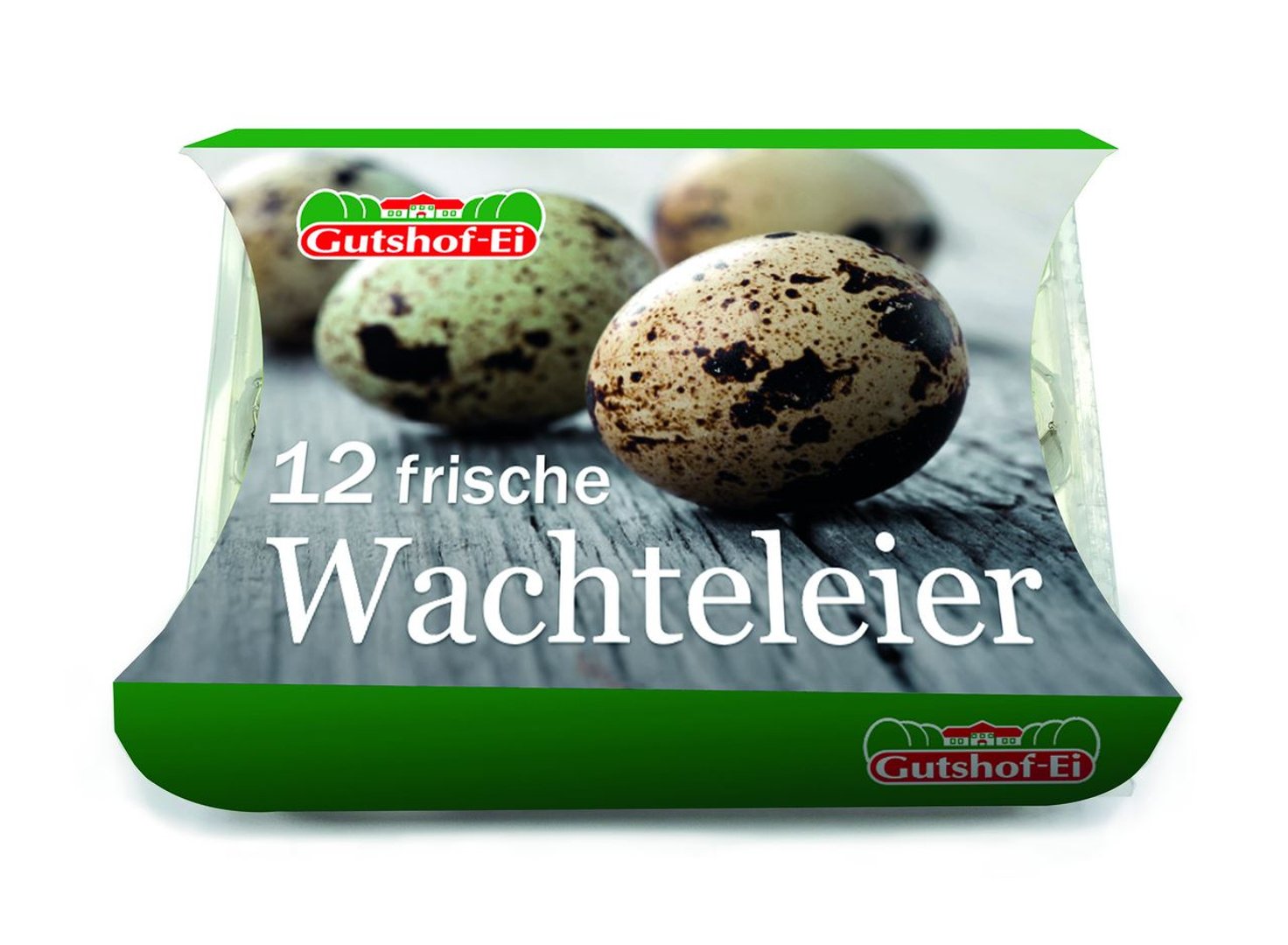 Gutshof-Ei Wachteleier - 12 x 12 Stück Schachtel
