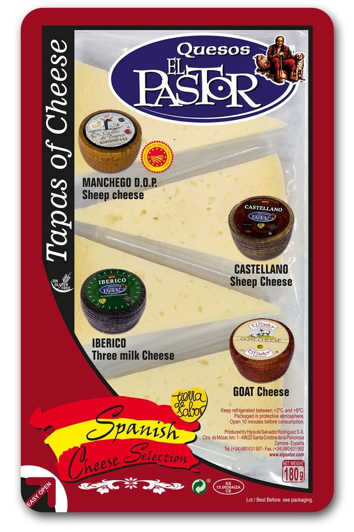 Juan Luna - Tapas Käsescheiben - 180 g Packung