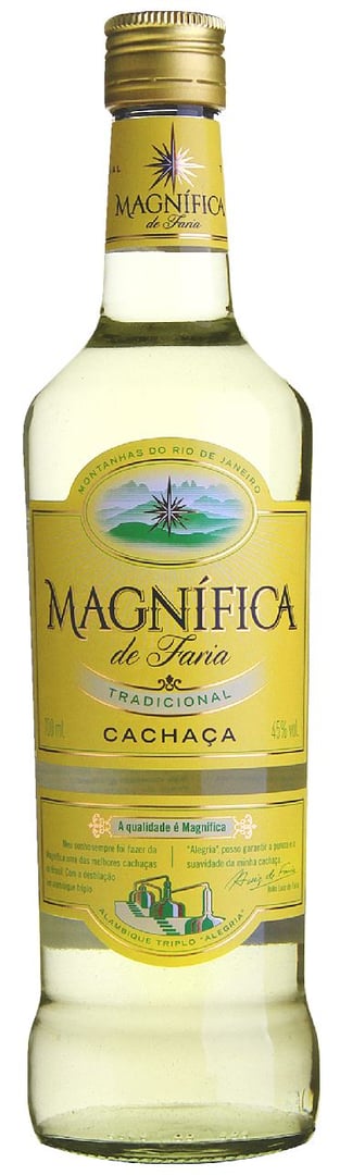Magnifica - Tradicional Cachaca do Brasil 45 % Vol. - 6 x 700 ml Karton