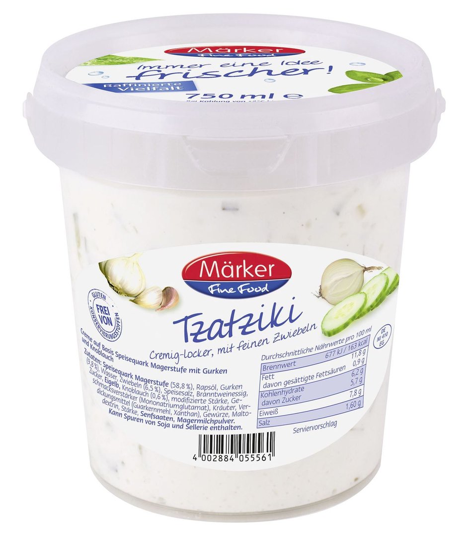 Märker - Tzatziki gekühlt - 750 ml Eimer