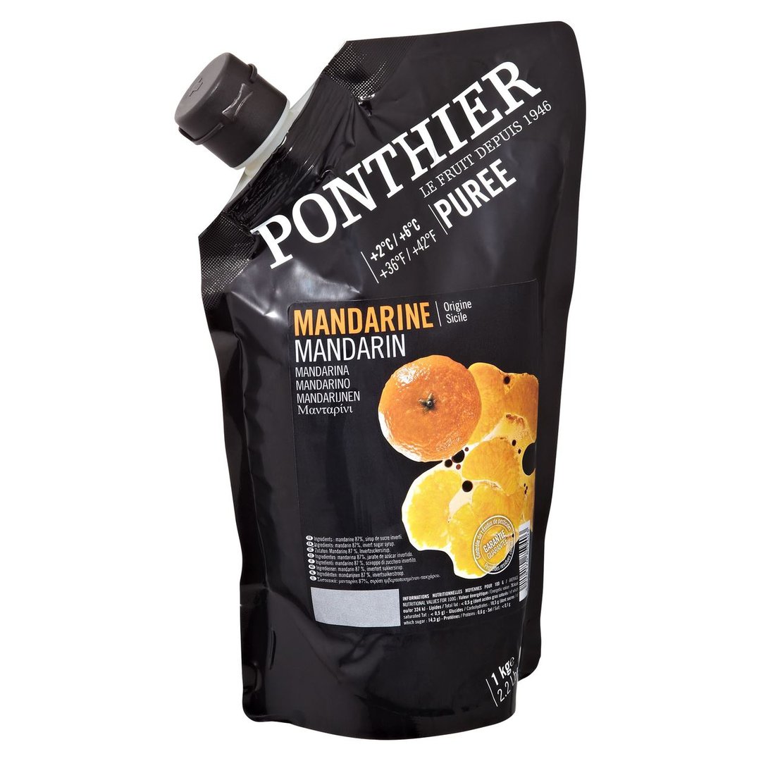 Ponthier - Mandarinen Püree - 1 kg Beutel