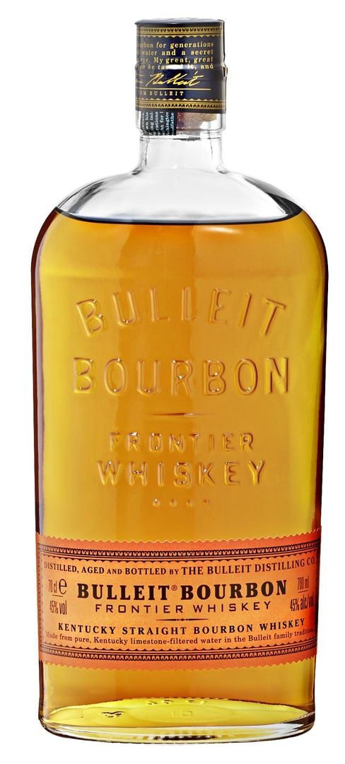 Bulleit - Bourbon Frontier Whisky 45 % Vol. - 0,70 l Flasche