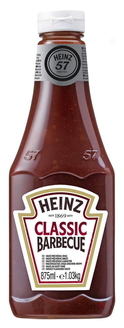 Heinz - Barbecue Sauce - 1 x 875 ml Flasche