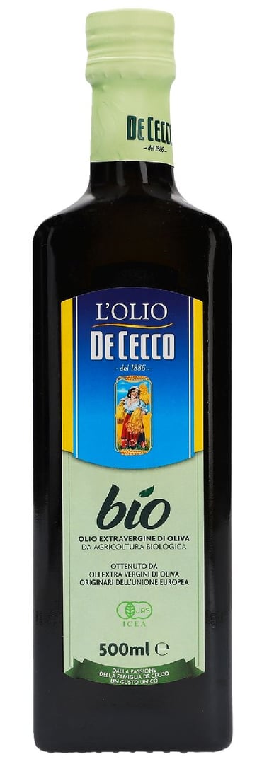 De Cecco - Bio Olivenöl extravergine Italien - 500 g Flasche