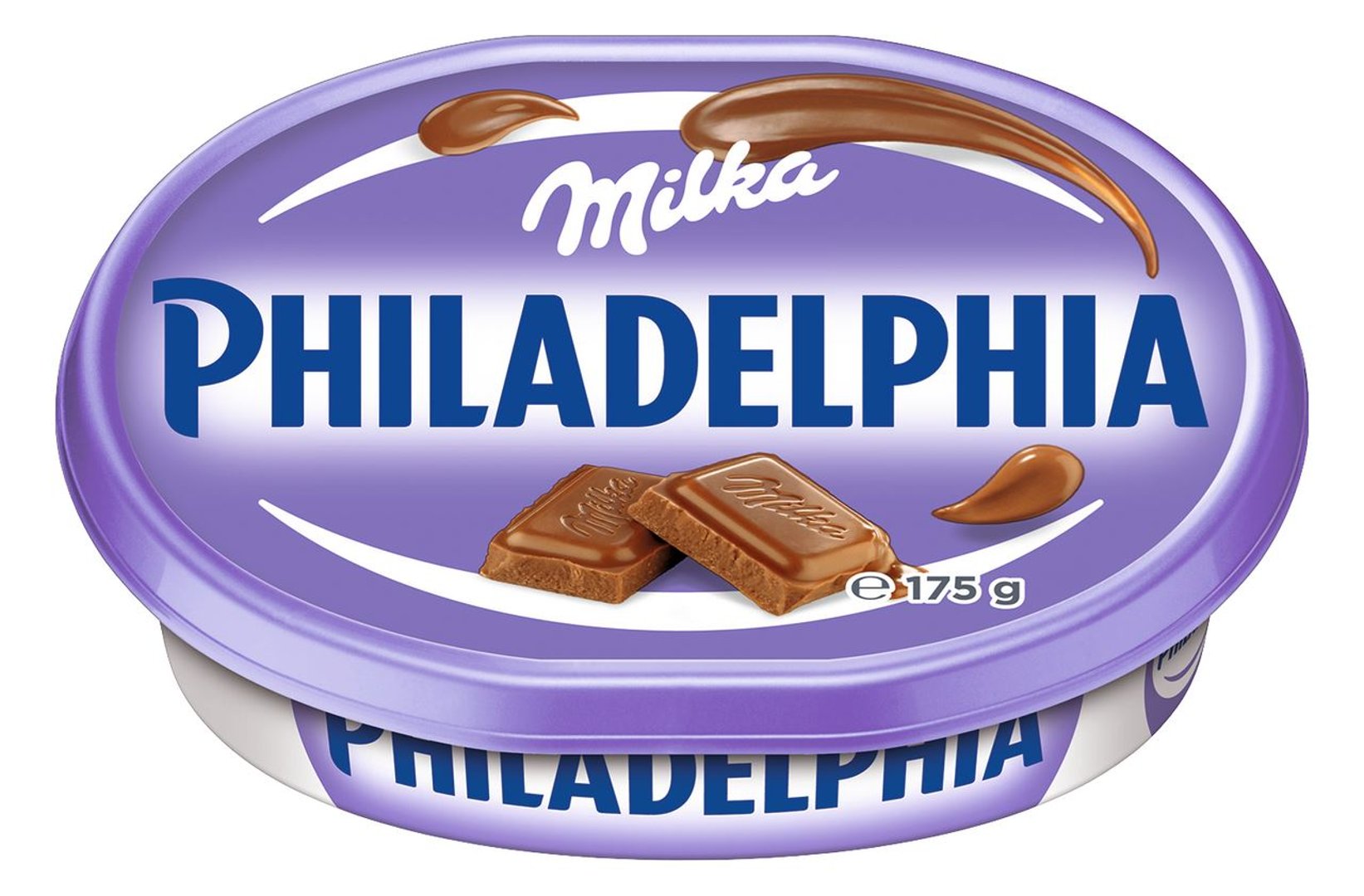 Philadelphia Milka Frischkäsezubereitung mit Alpenmilchschokolade - 175 g Packung