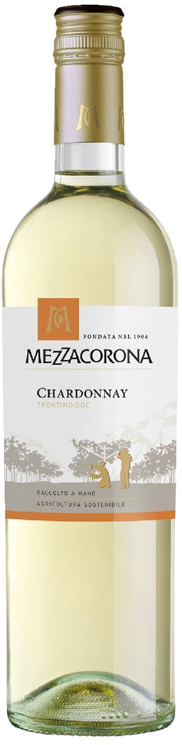 Mezzacorona - Chardonnay Trentino DOC Weißwein trocken - 0,75 l Flasche