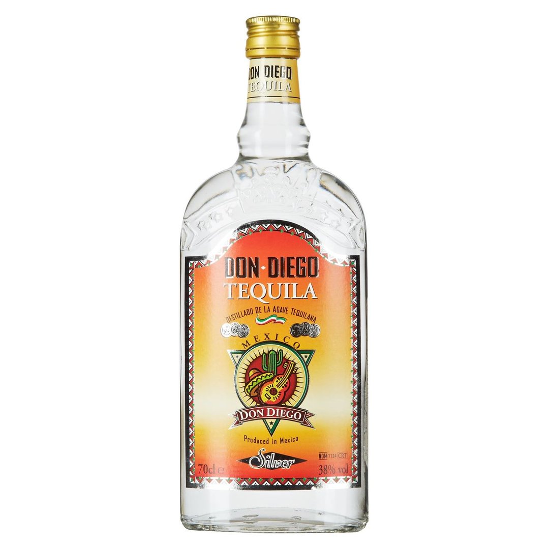 Don Diego - Tequila Silver 38 % Vol. - 0,70 l Flasche