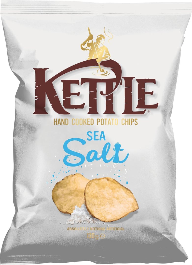 Kettle Chips - Sea Salt - 130 g Beutel