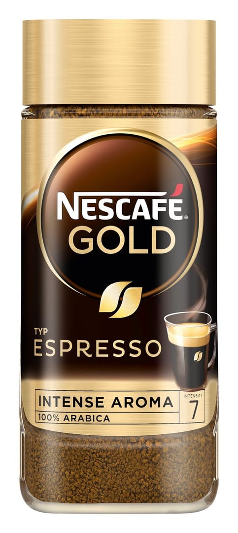 NESCAFÉ - Löslicher Bohnenkaffee Espresso - 1 x 100 g Tiegel