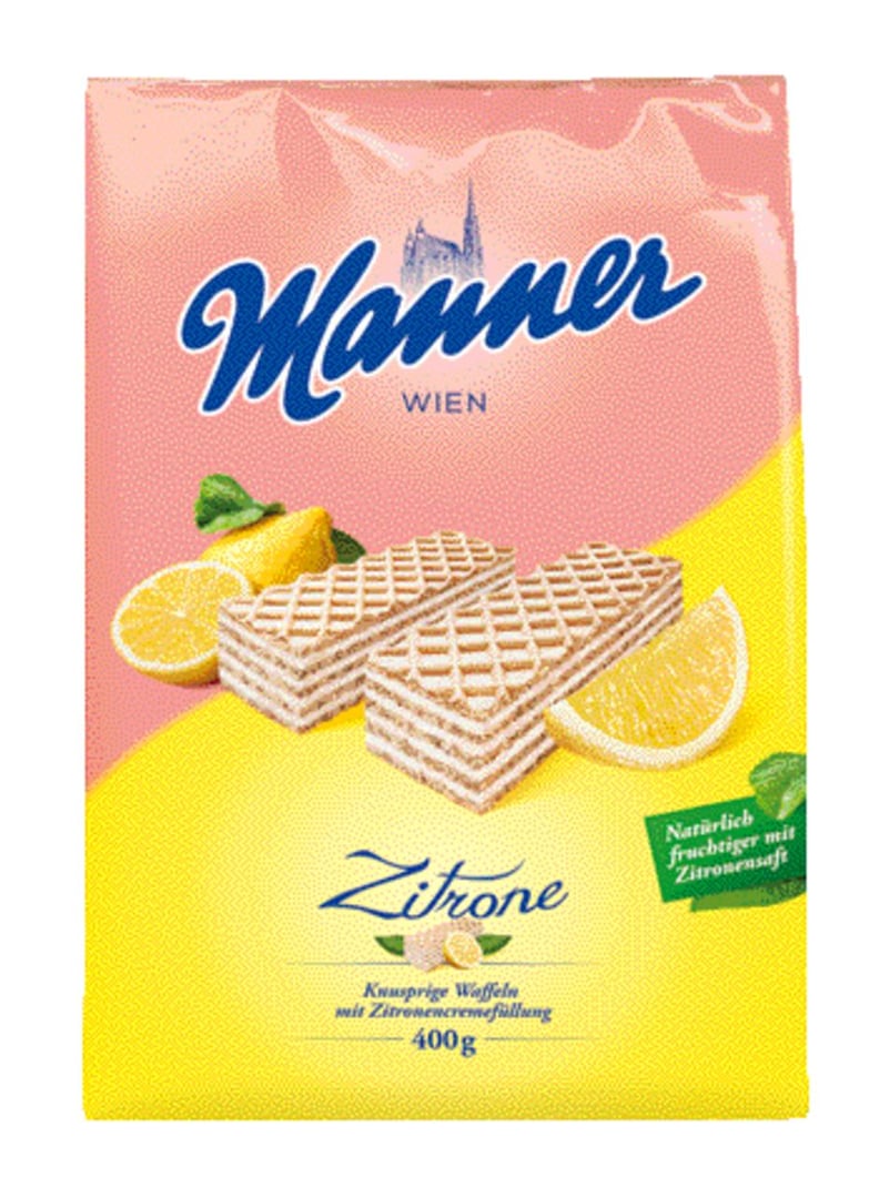 Manner - Neapolitaner Zitrone - 400 g Stück