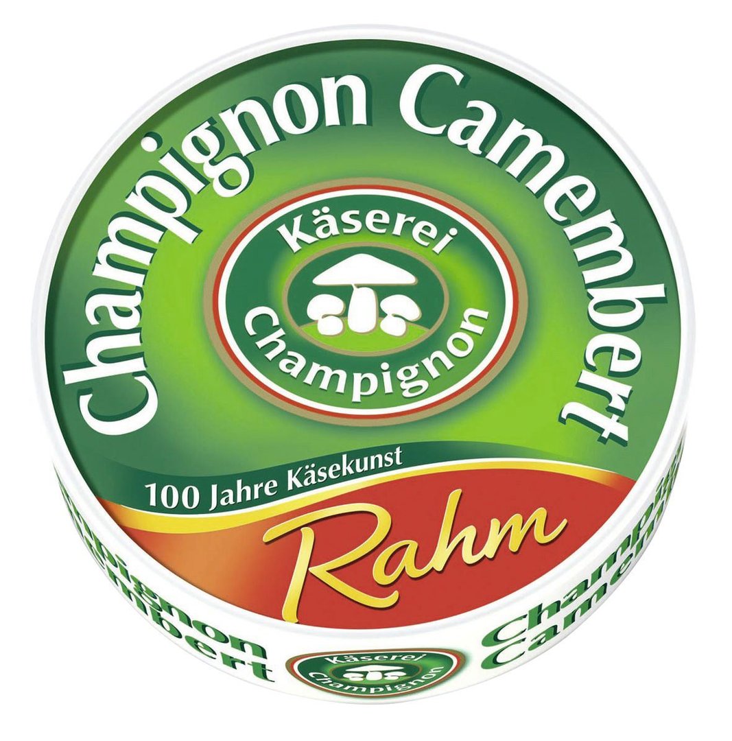 Champignon - Camembert Rahm französischer Weichkäse, 55 % Fett i. Tr. 125 g Packung