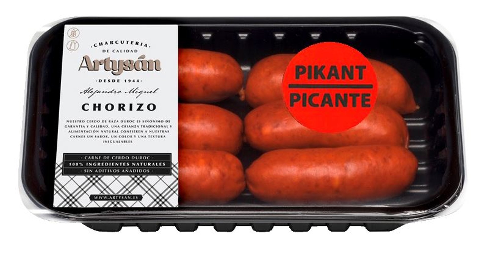 Artysan - Chorizo BBQ Pikant - 330 g Packung