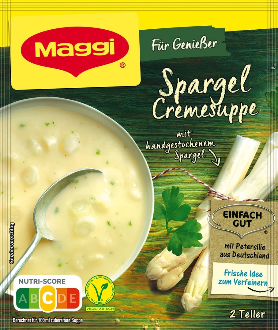 Maggi - für Genießer Spargel Cremesuppe 1 Beutel
