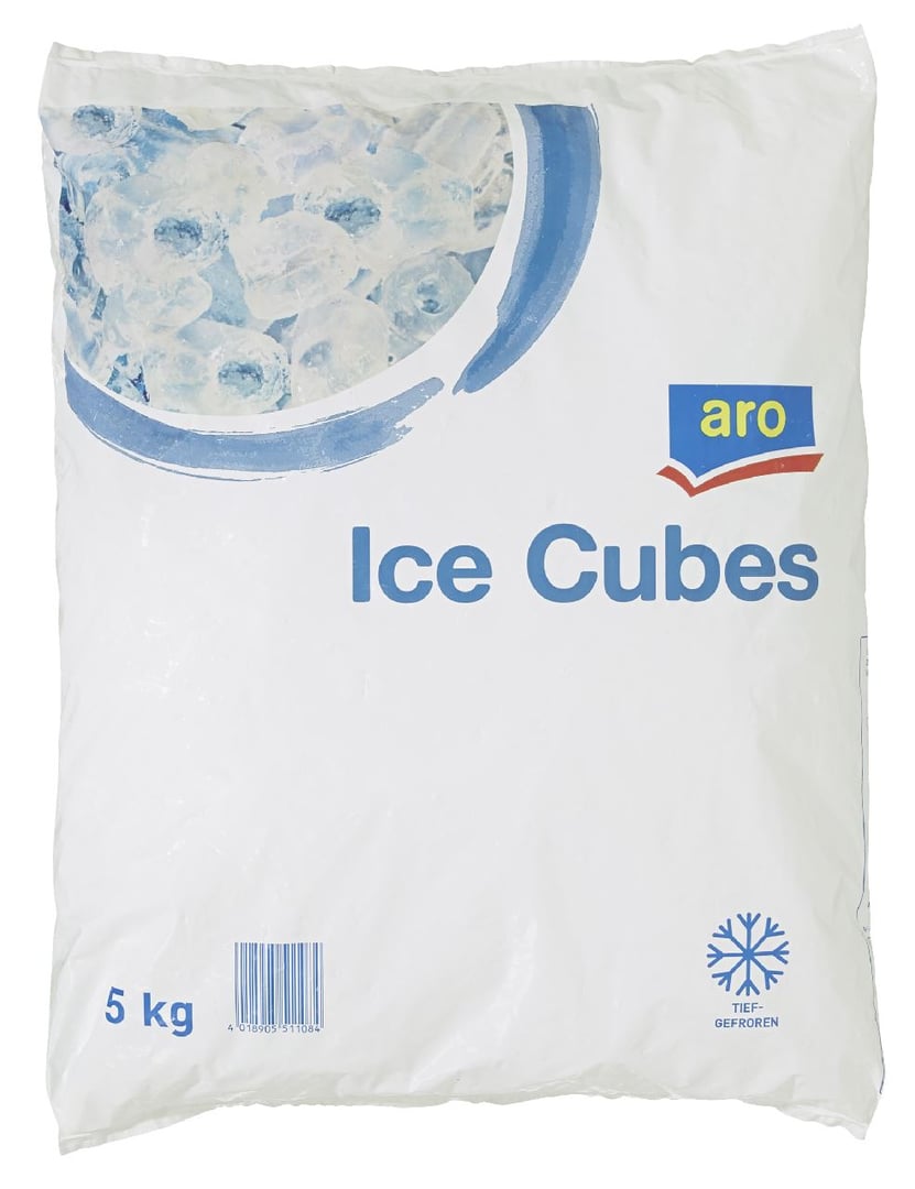 aro - Eiswürfel gefroren - 5 kg Beutel