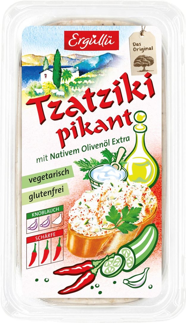 Müller Moers - Tzatziki pikant - 1 x 200 g Karton